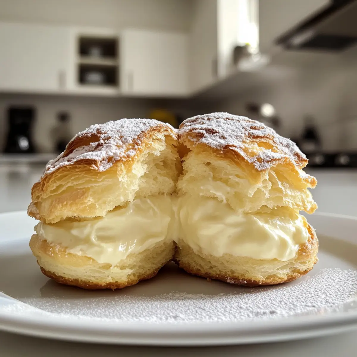 Mastering Italian Cream Puffs with Custard Filling
