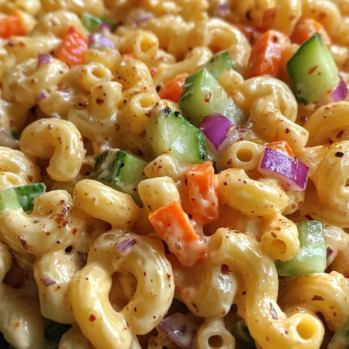 Summer BBQ Macaroni Salad