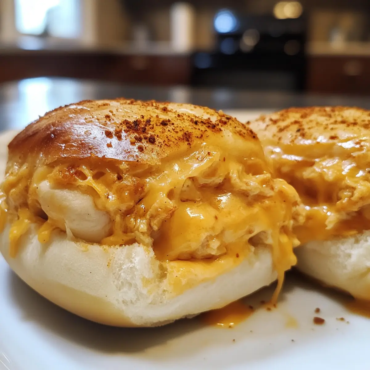 Cheesy Dynamite Chicken Buns