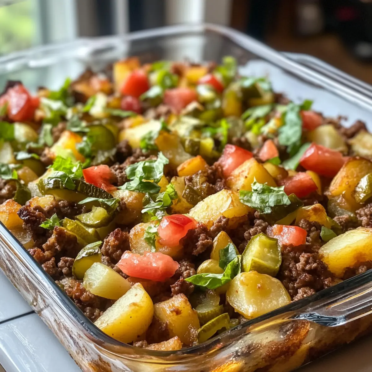 Whole30 ground beef casserole