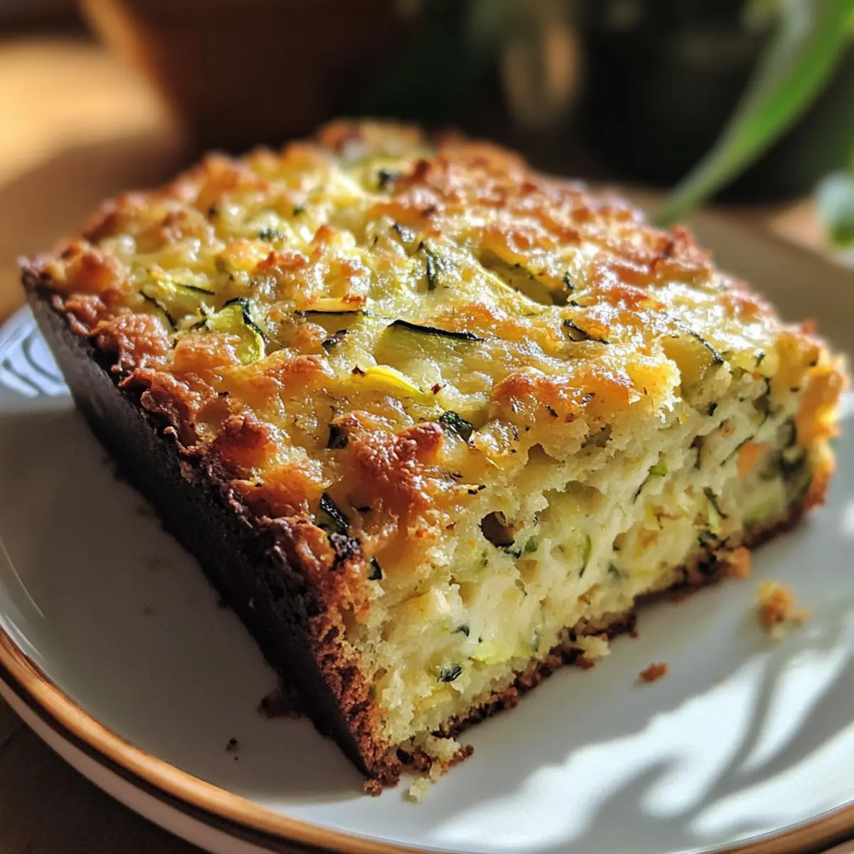 Zucchini Cheddar Bread