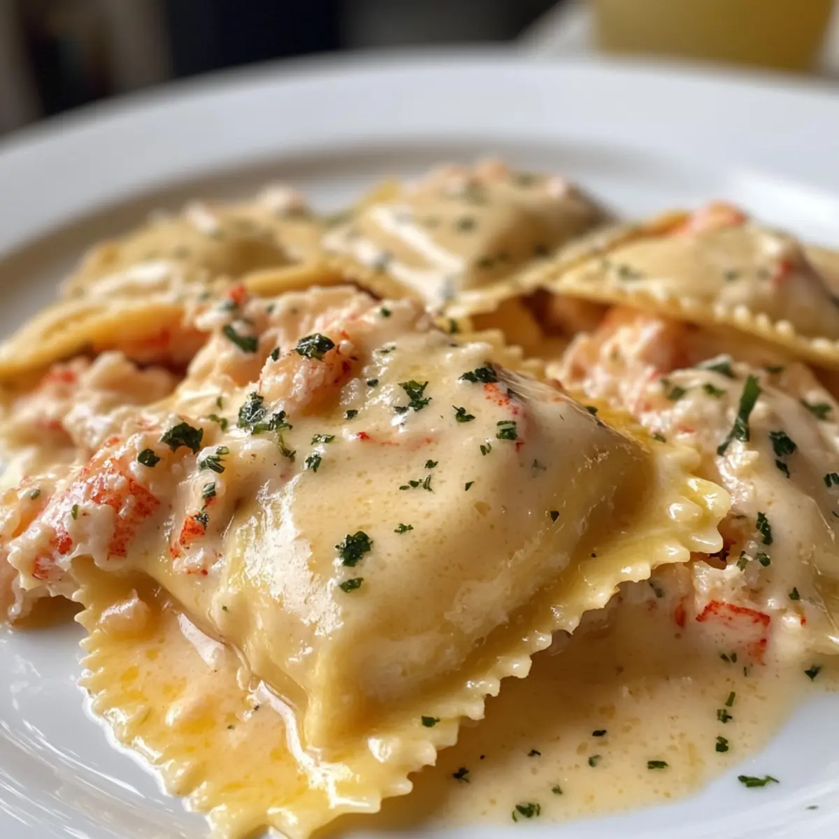 Gordon Ramsay Lobster Ravioli
