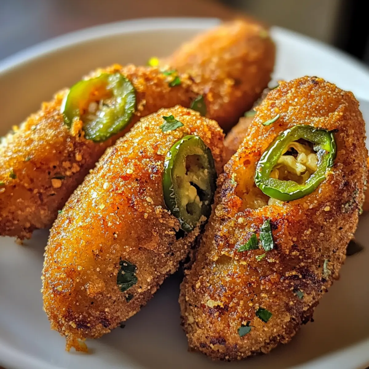 Crispy Spicy Deer Tenderloin Jalapeño Poppers