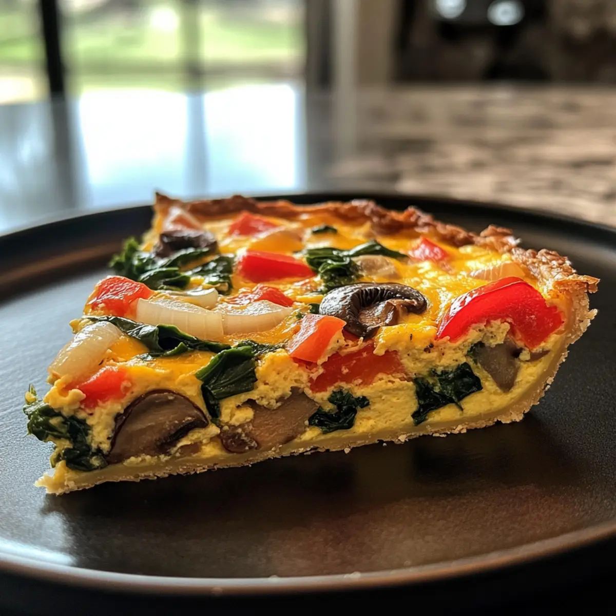 Crustless Veggie Quiche
