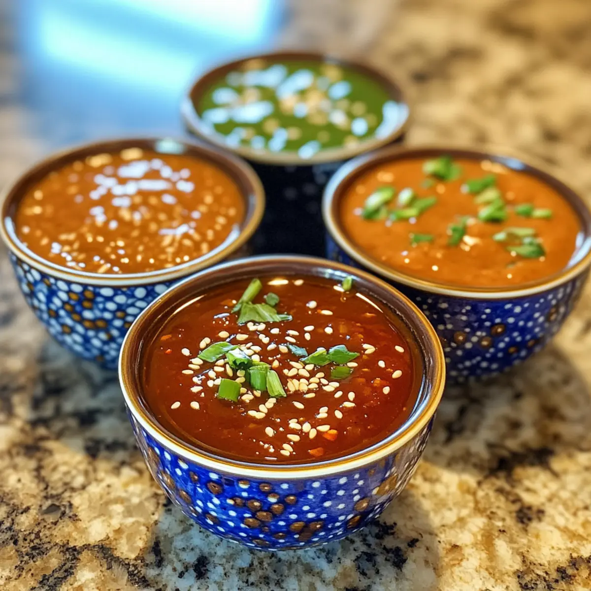 Trio of Asian Dipping Sauces