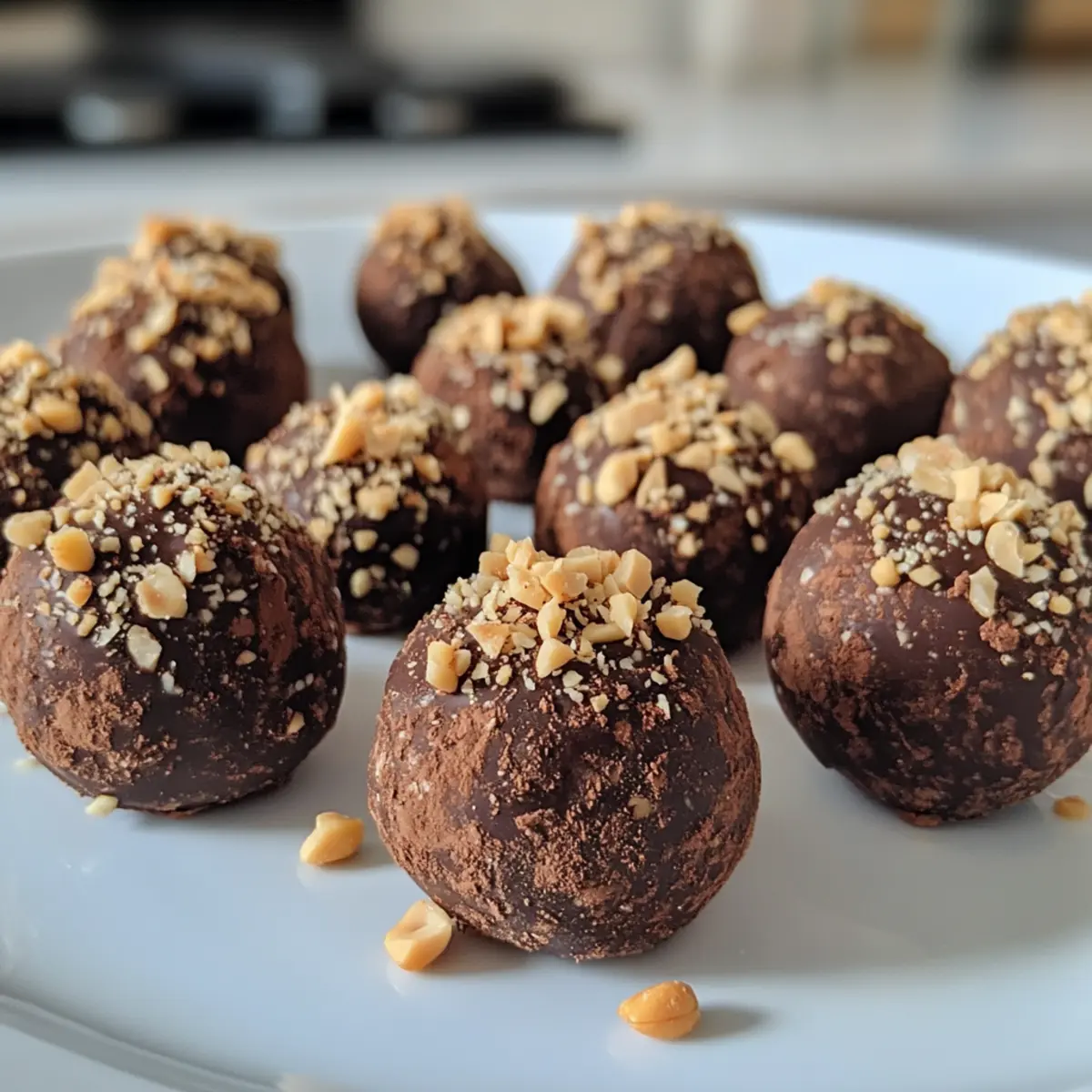Healthy Chocolate Chickpea Truffles