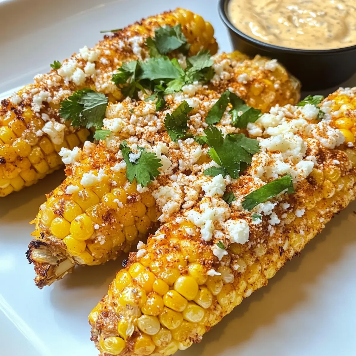 Air Fryer Corn Ribs
