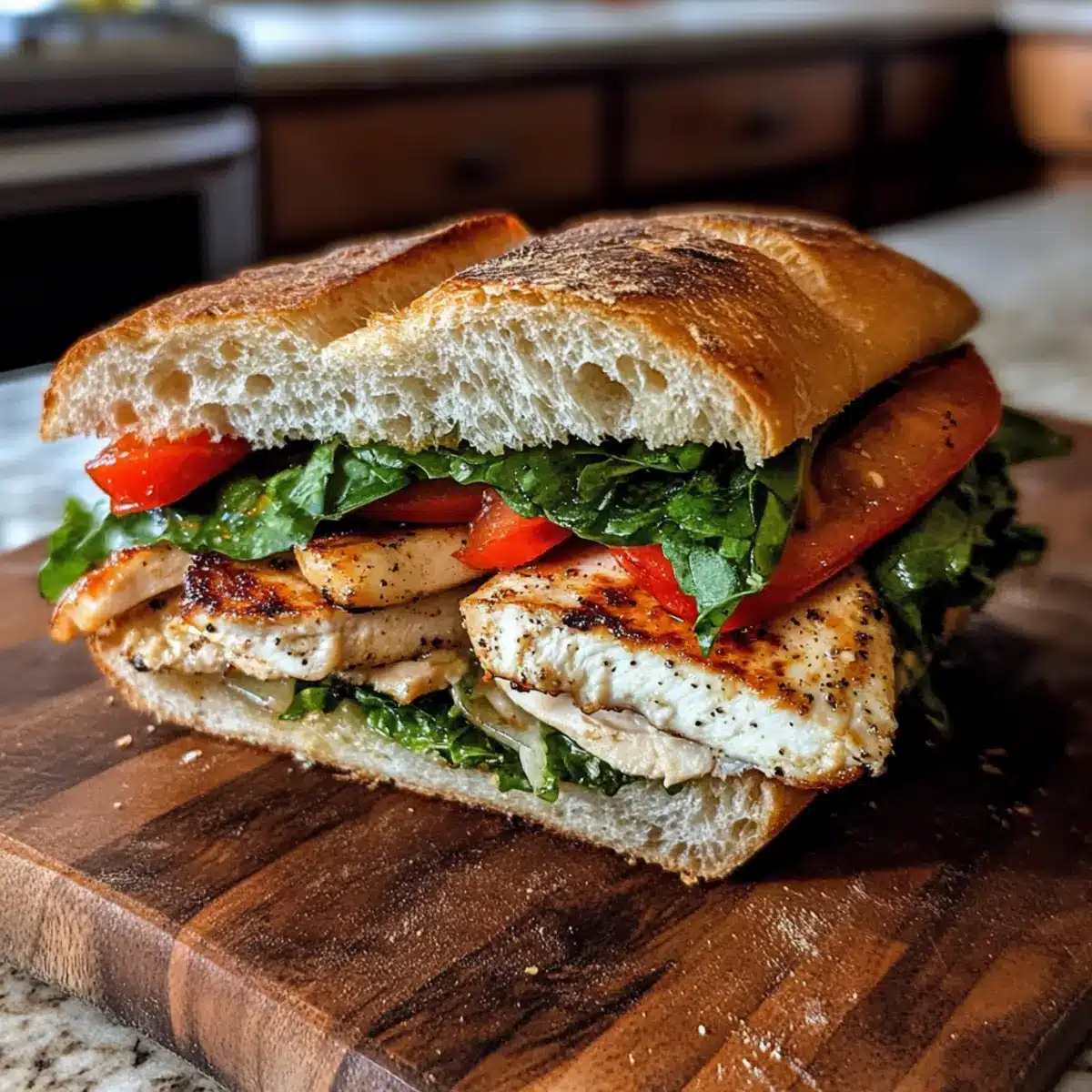 Gourmet Ciabatta Sandwich