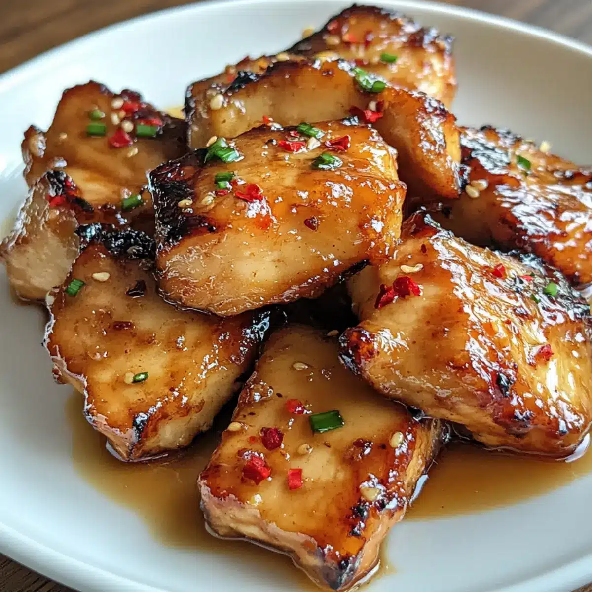 Crispy Honey Garlic Chicken Bake