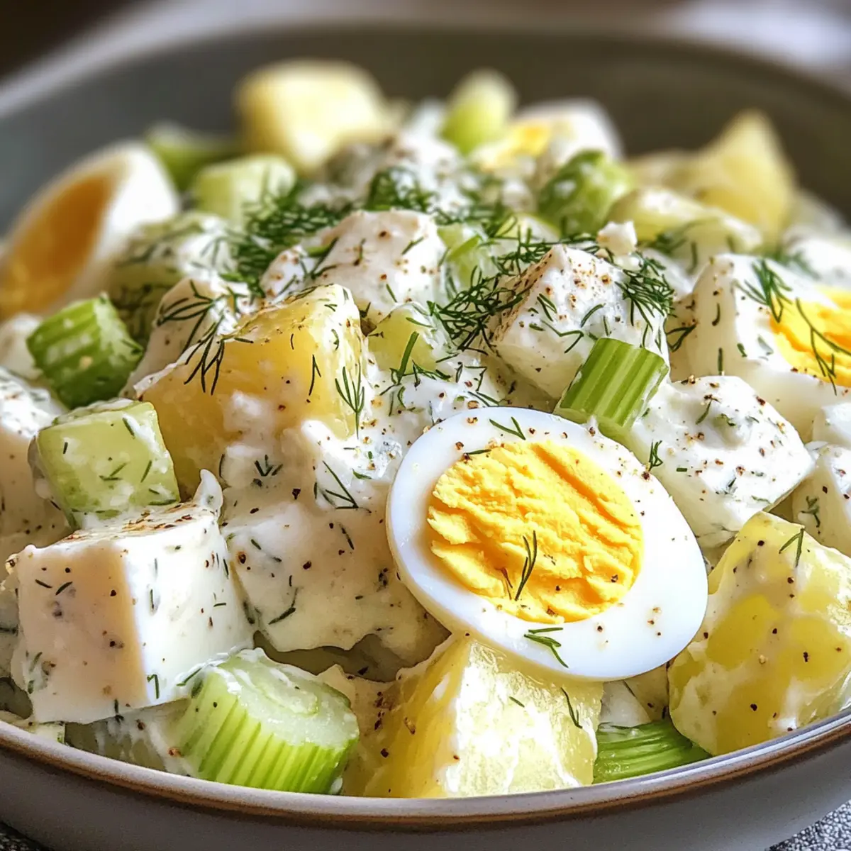 High Protein Potato Salad