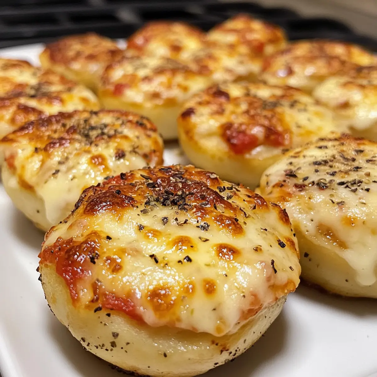4-Ingredient Cottage Cheese Pizza Bites