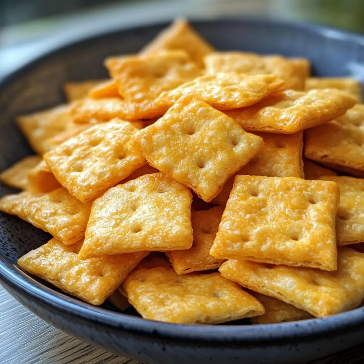 Homemade Cheez-Its