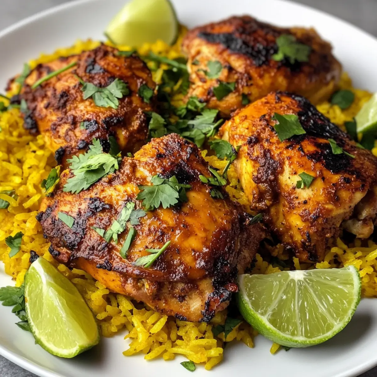 Moroccan Chicken & Rice