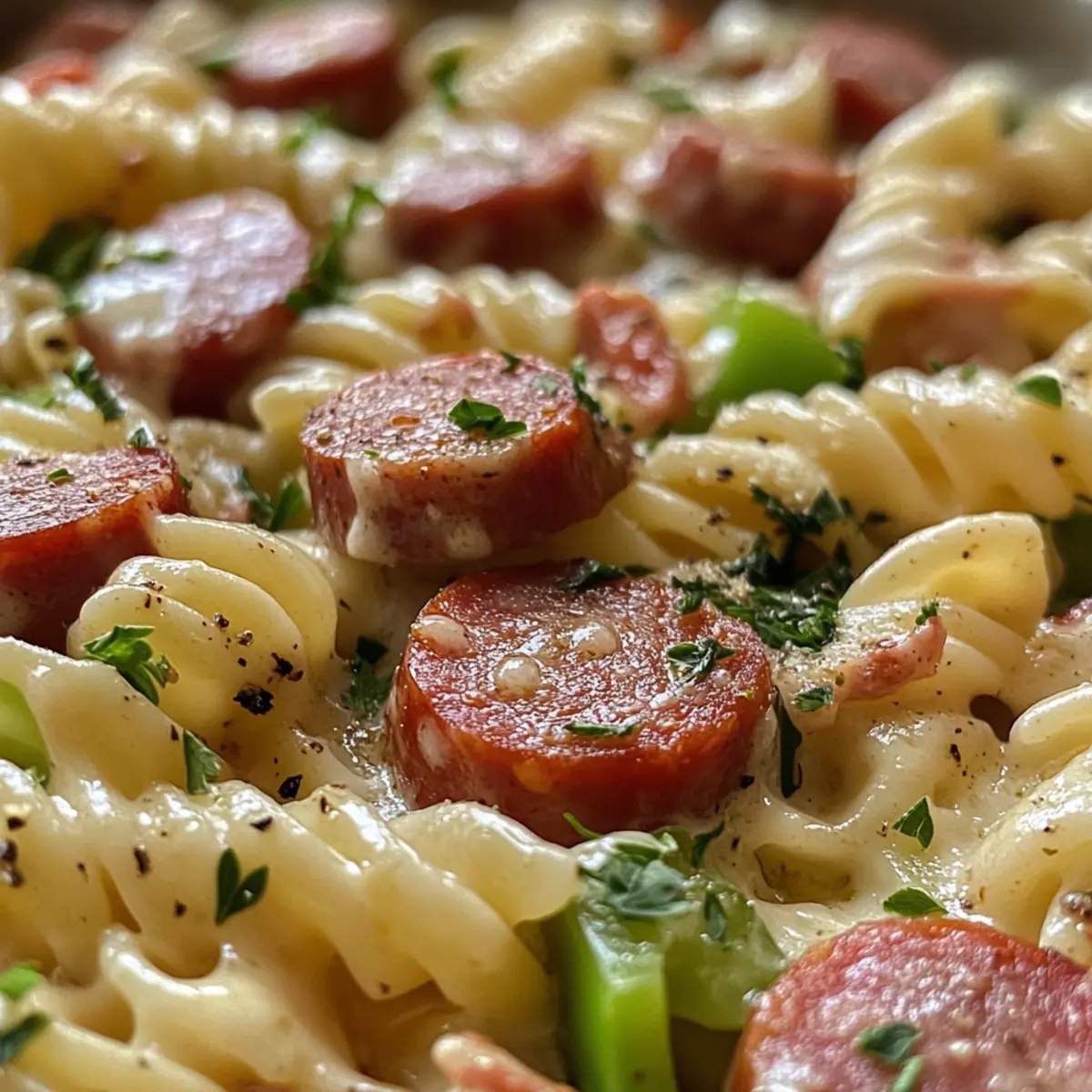 One Pot Kielbasa Pasta