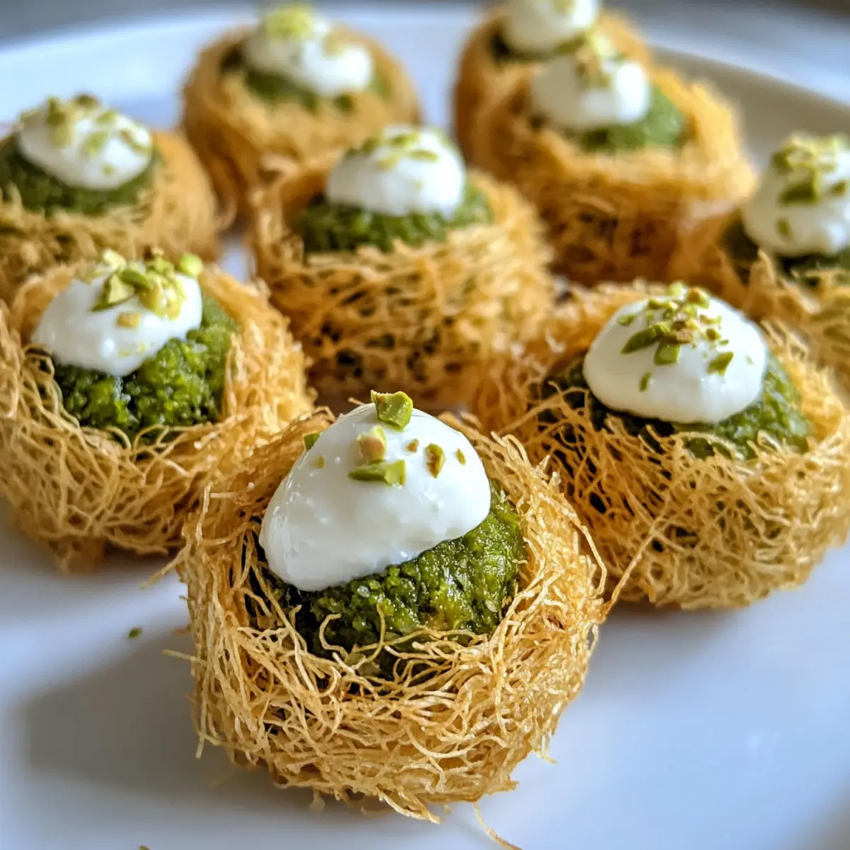 Pistachio Kataifi Truffles