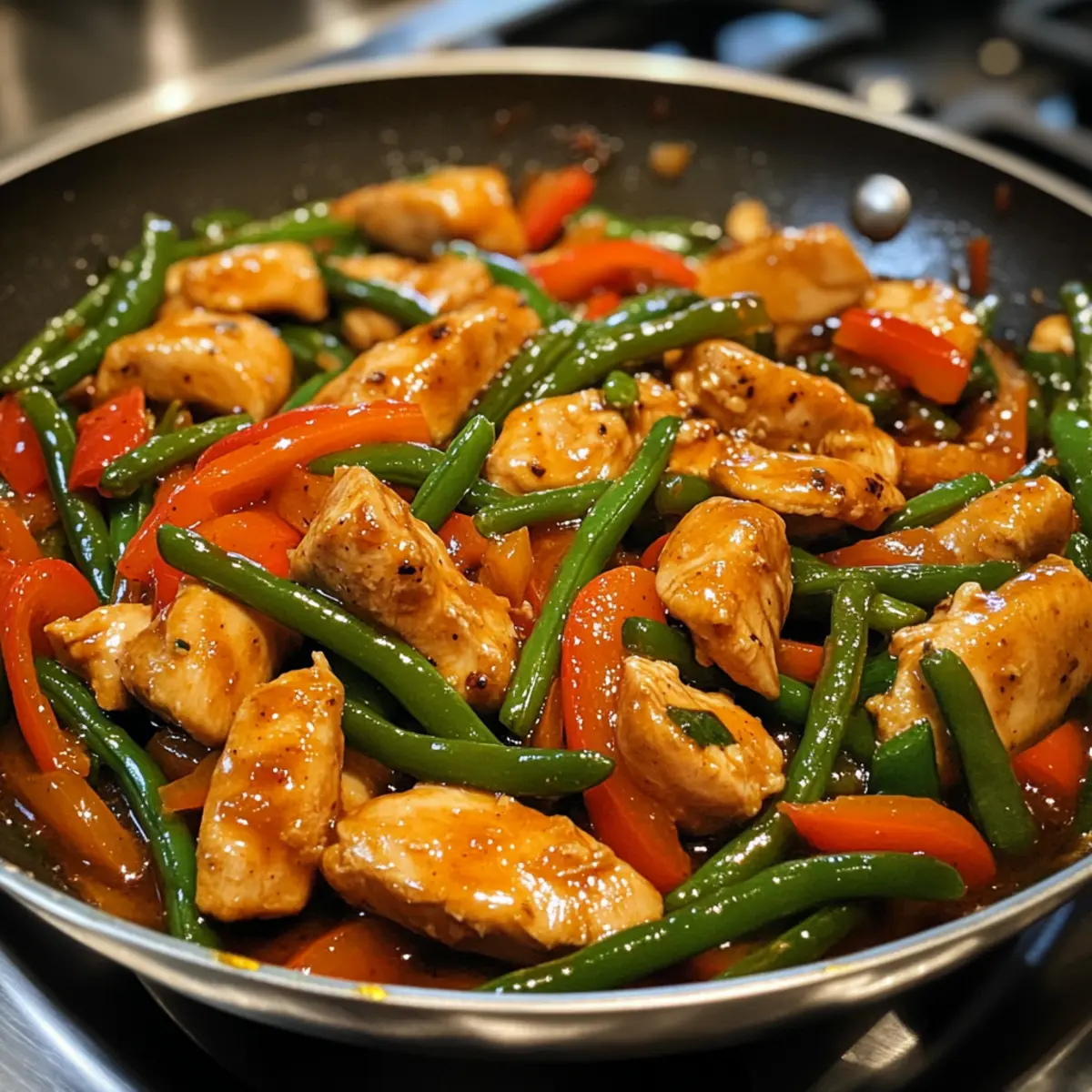 Thai Chicken Stir Fry with Green Beans