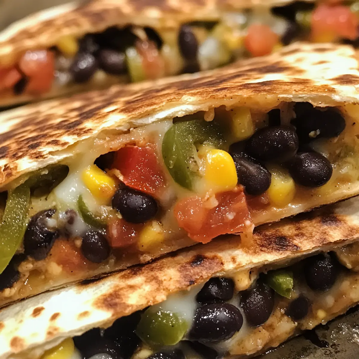 Cowboy Caviar Quesadillas