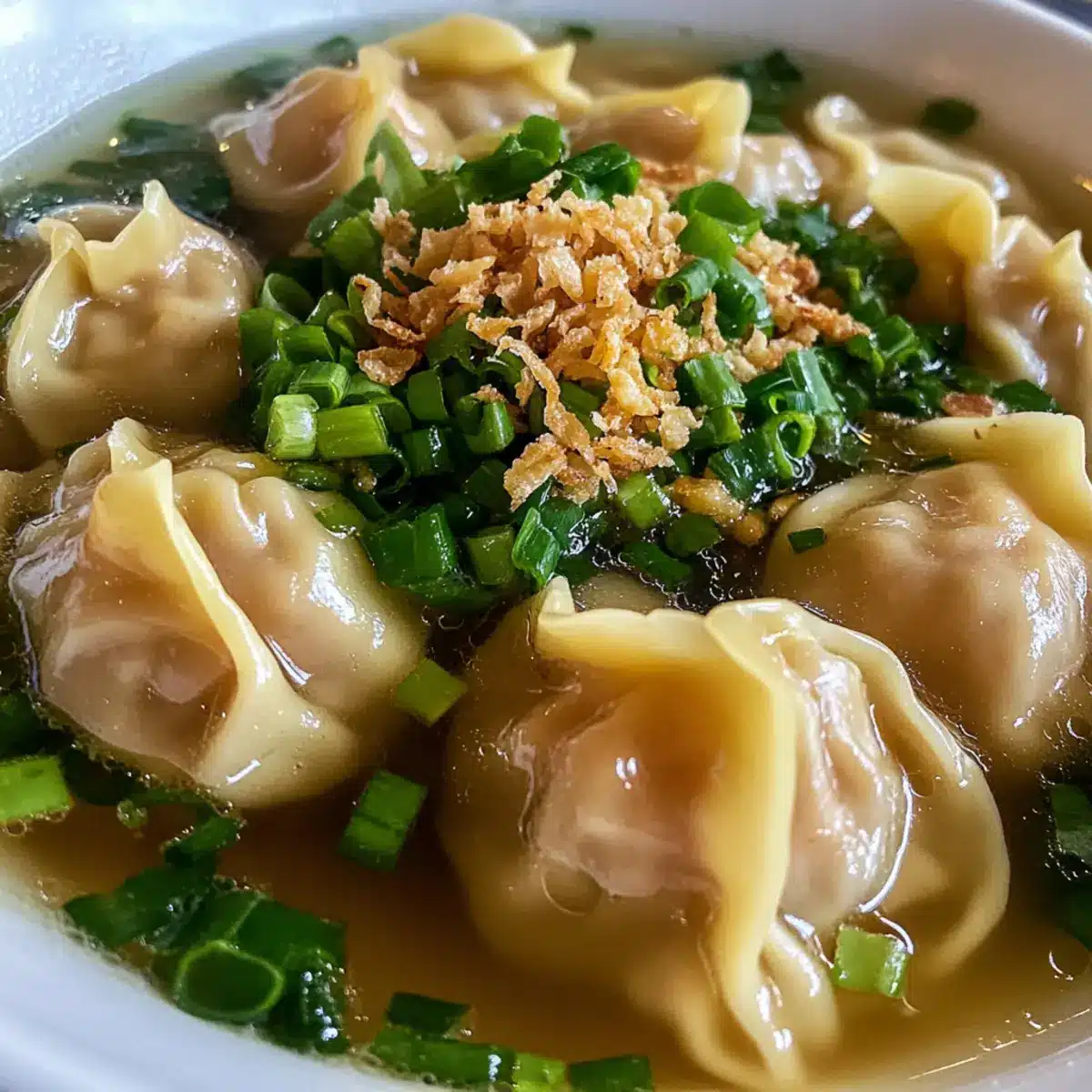 Wonton Noodle Soup