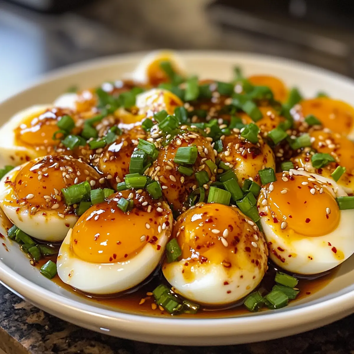 Korean Marinated Eggs
