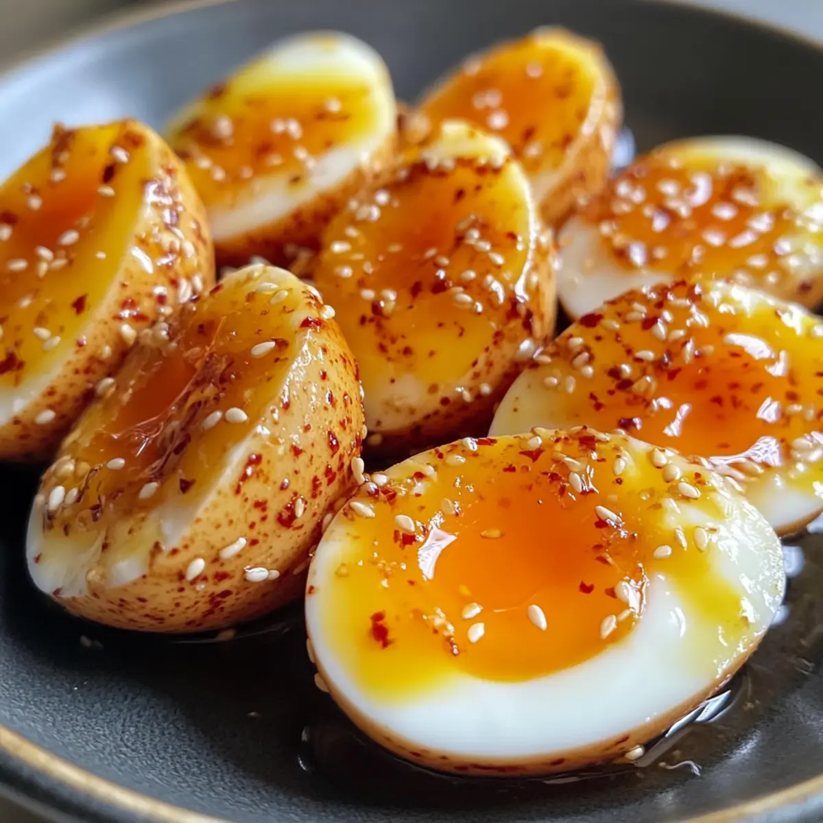 Korean Marinated Eggs Mayak