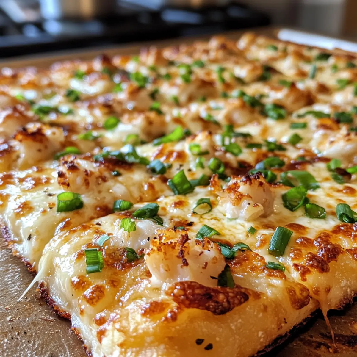 Minute Crab Rangoon Pizza