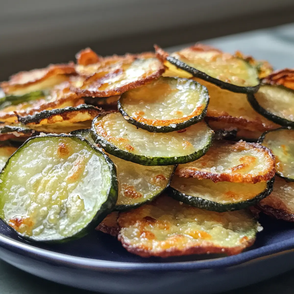 Baked Cucumber Chips