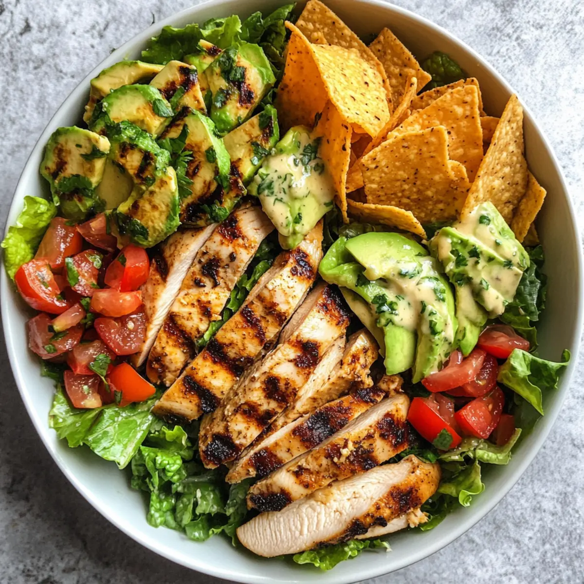 Chicken Taco Salad