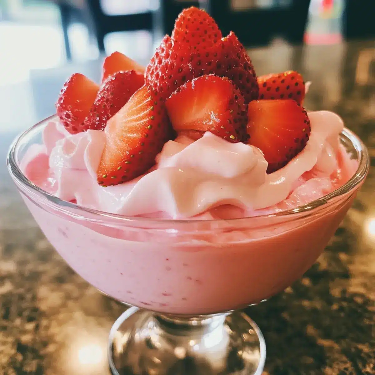Strawberry Pudding