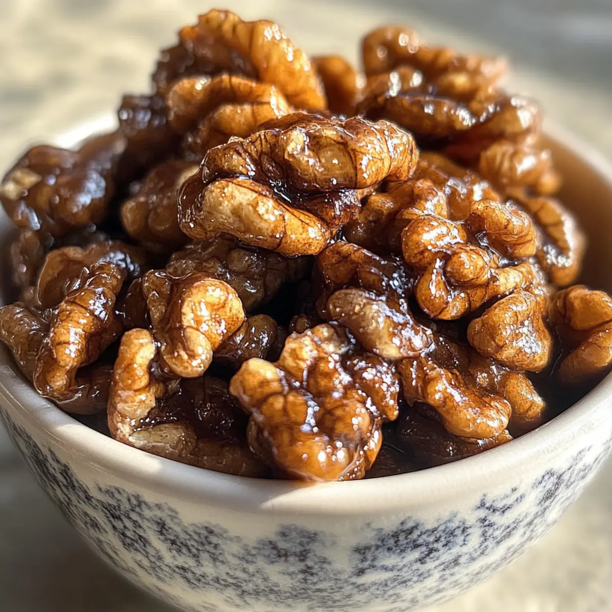 Brown Sugar Candied Walnuts